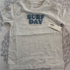 Janie and Jack Gray Surf Day Tee